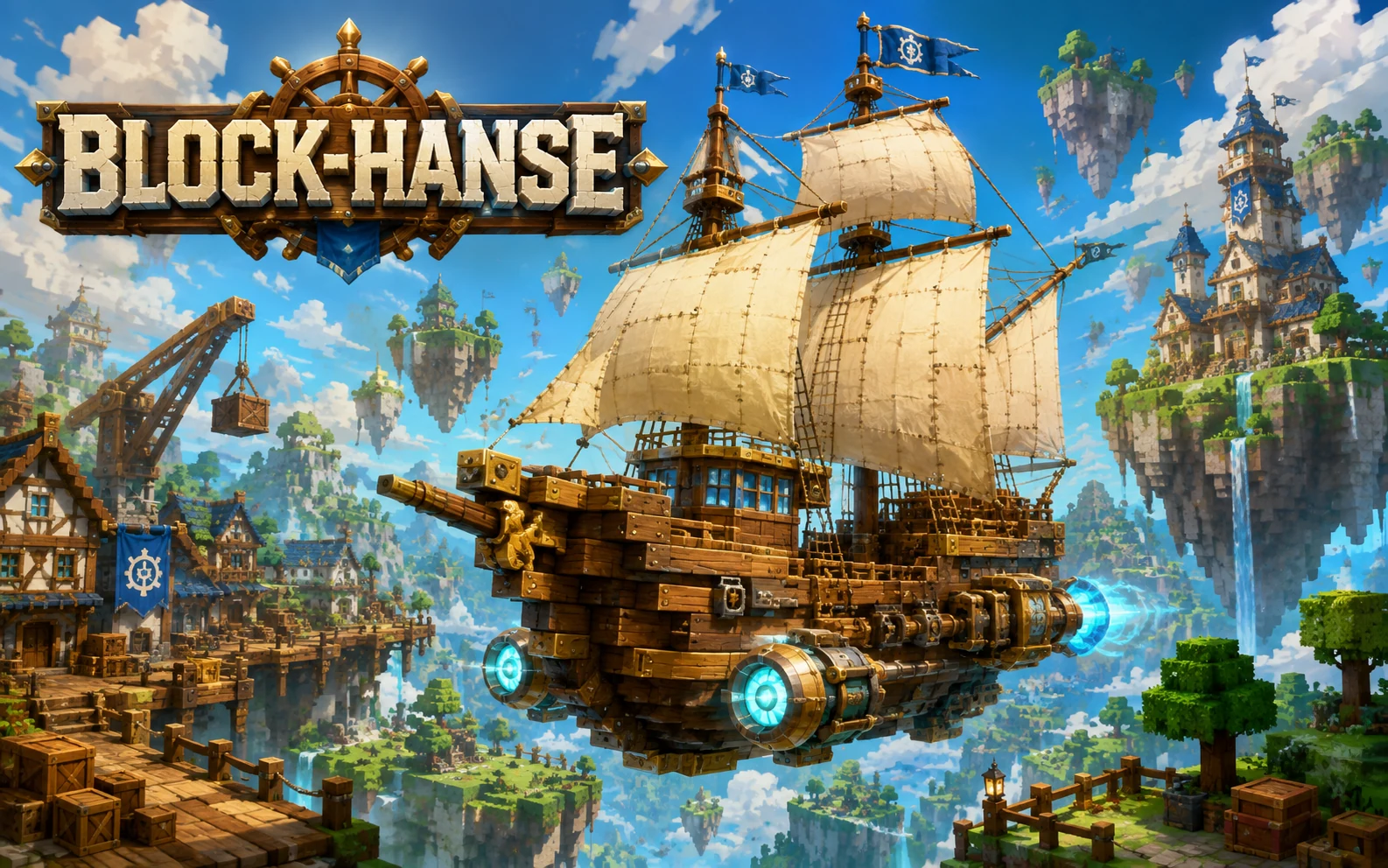 Block-Hanse – Ein Weltensegler zwischen schwebenden Handelsinseln